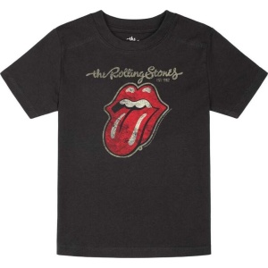 The Rolling Stones Metal-Kids - Classic Tongue detské tricko černá