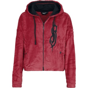 Slipknot EMP Signature Collection Dámská mikina s kapucí na zip cervená/cerná