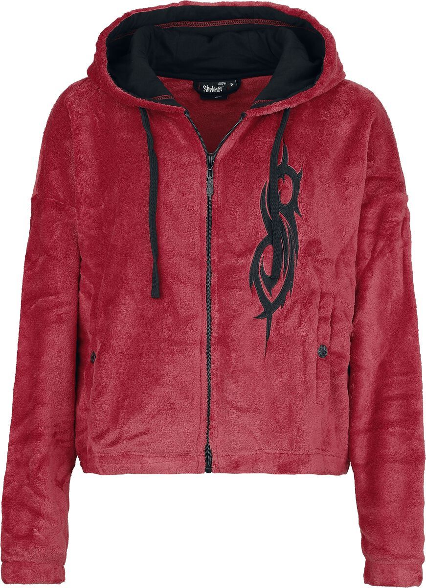 Slipknot EMP Signature Collection Dámská mikina s kapucí na zip cervená/cerná - RockTime.cz