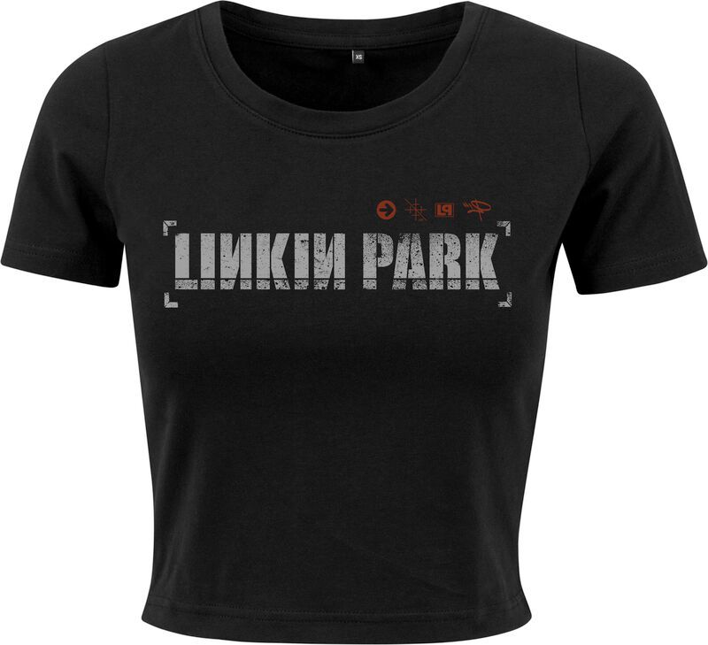 Linkin Park Hybrid Logo Dámské tričko černá - RockTime.cz