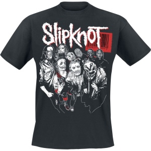 Slipknot Barcode Band Tričko černá