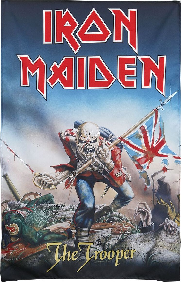 Iron Maiden The Trooper Textilní plakát vícebarevný - RockTime.cz
