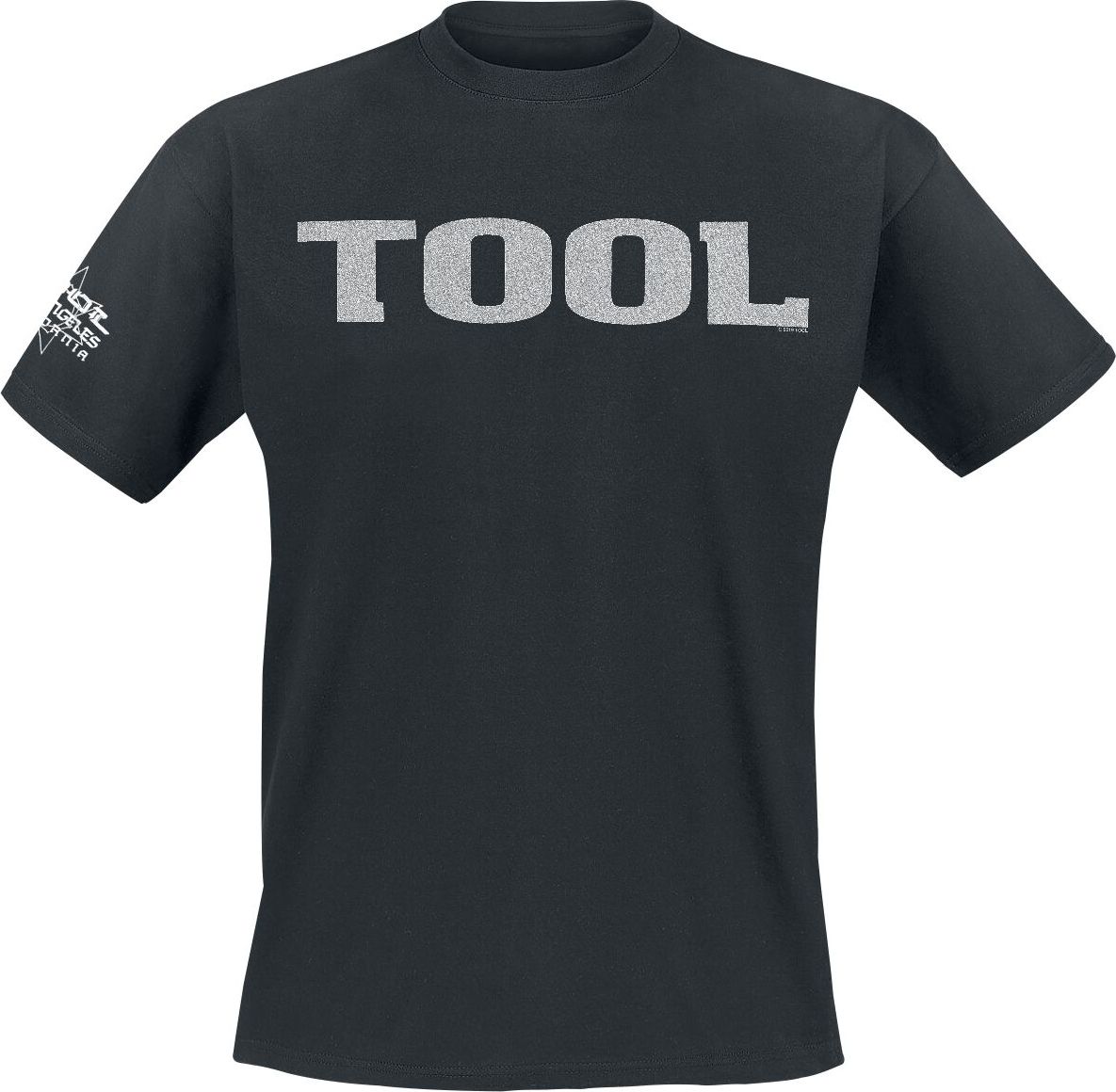 Tool Metallic silver Logo Tričko černá - RockTime.cz