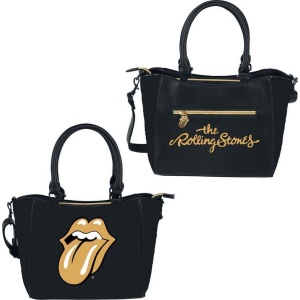 The Rolling Stones Gold Tongue Kabelka černá