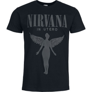 Nirvana Angel 3D Druck Tričko černá - RockTime.cz