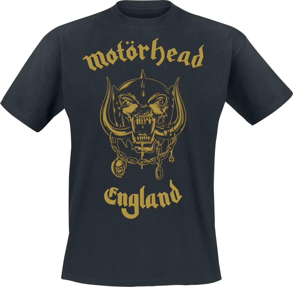 Motörhead Golden England - Everything Louder Than Everything Else Tričko černá - RockTime.cz