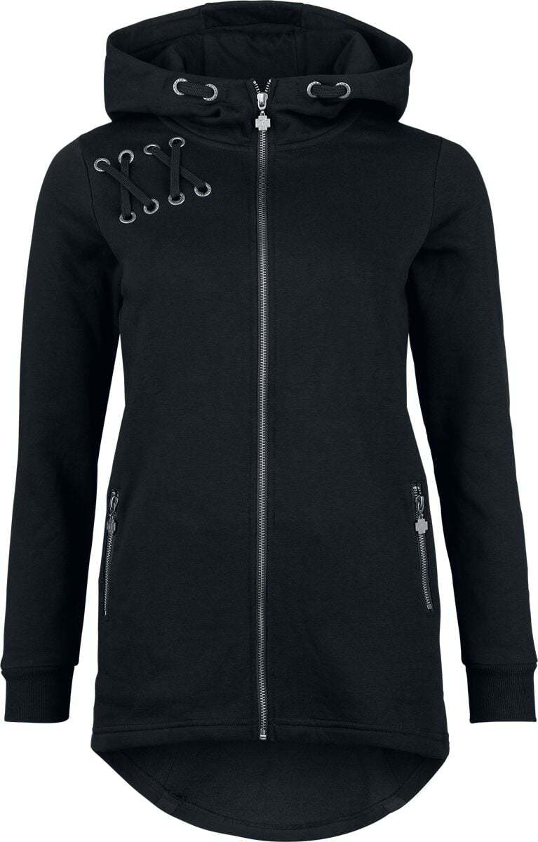 Rammstein Hand In Hand Dámská mikina s kapucí na zip černá - RockTime.cz