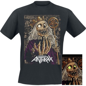 Anthrax 40th King Tričko černá - RockTime.cz