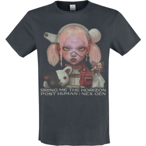 Bring Me The Horizon Amplified Collection - Next Gen Album Cover Tričko charcoal - RockTime.cz