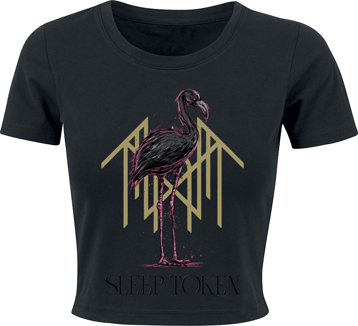 Sleep Token Flamingo Dámské tričko černá - RockTime.cz