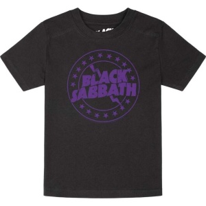 Black Sabbath Metal Kids - Emblem detské tricko černá