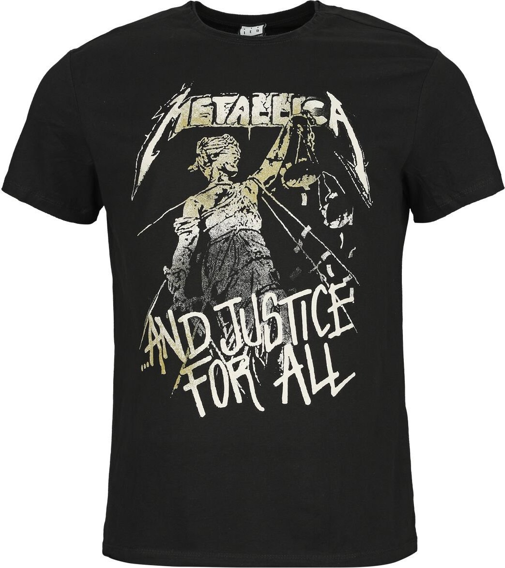 Metallica Amplified Collection - And Justice For All Tričko černá - RockTime.cz