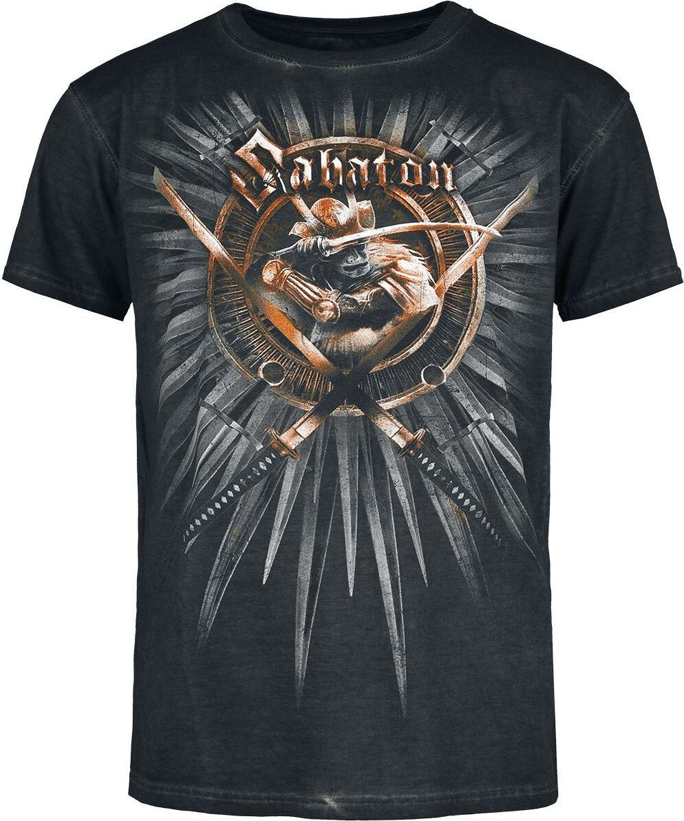 Sabaton Shiroyama Tričko charcoal - RockTime.cz