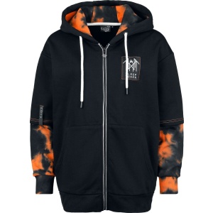 Sleep Token EMP Signature Collection Dámská mikina s kapucí na zip cerná/oranžová - RockTime.cz