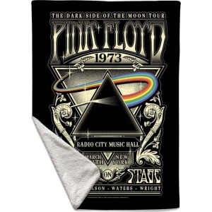 Pink Floyd Dark Side Of The Moon Flísová deka vícebarevný - RockTime.cz