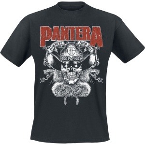 Pantera CFH Texas Skull Tričko černá - RockTime.cz