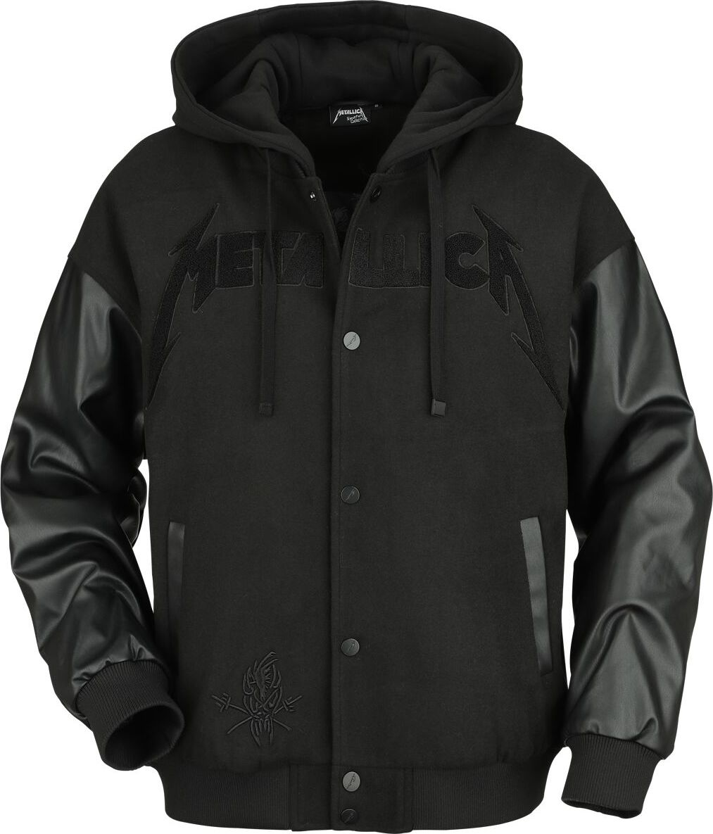 Metallica EMP Signature Collection College bunda černá - RockTime.cz Metallica EMP Signature Collection College bunda černá - RockTime.cz