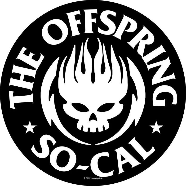The Offspring SO-CAL nášivka černá - RockTime.cz