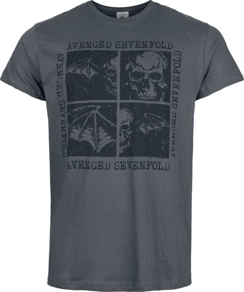 Avenged Sevenfold Collage Tričko šedá - RockTime.cz
