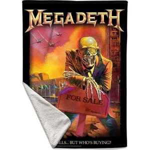 Megadeth Peace Sells... but Who's Buying? Flísová deka vícebarevný