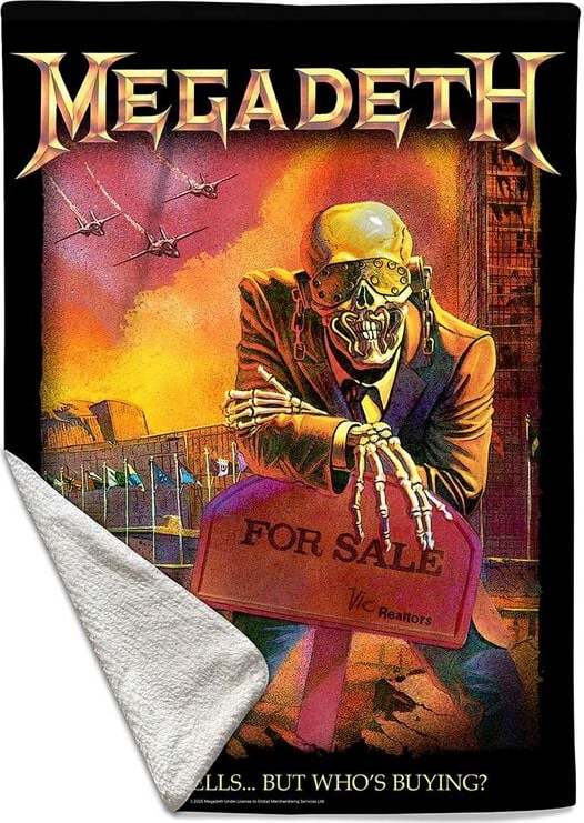 Megadeth Peace Sells... but Who's Buying? Flísová deka vícebarevný - RockTime.cz