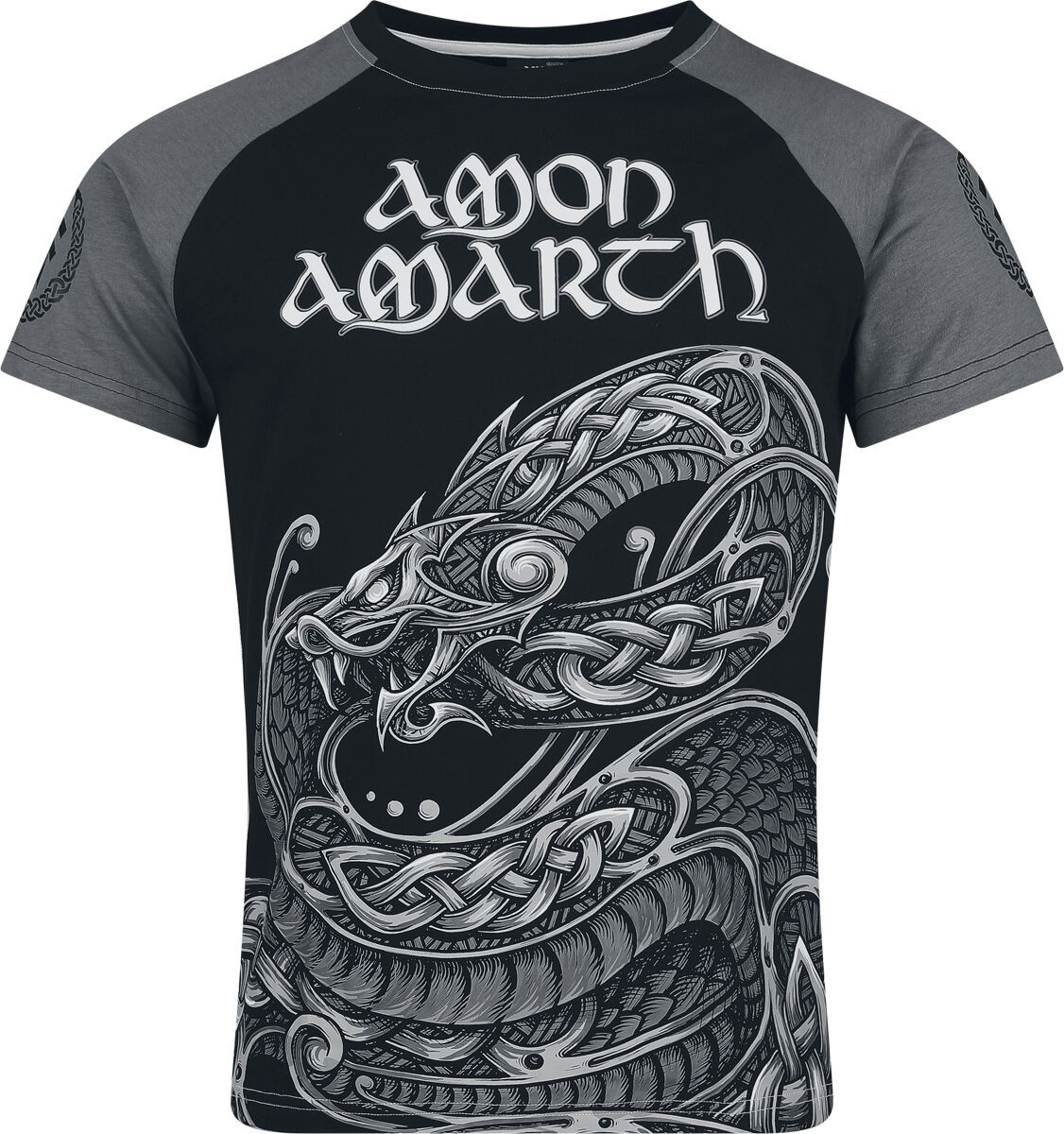 Amon Amarth EMP Signature Collection Tričko cerná/šedá - RockTime.cz