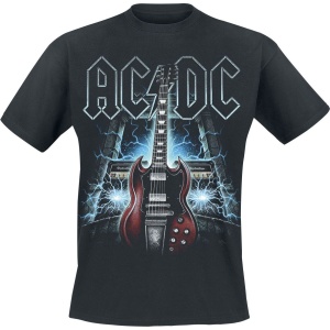 AC/DC High Voltage Guitar Tričko černá - RockTime.cz