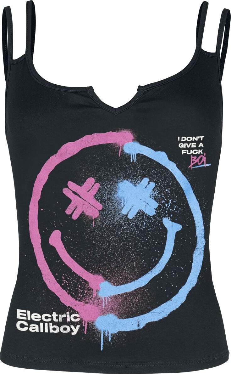Electric Callboy Fuck Boi Dámský top černá - RockTime.cz Electric Callboy Fuck Boi Dámský top černá - RockTime.cz