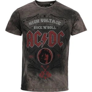 AC/DC Pinstripe Tričko šedá - RockTime.cz