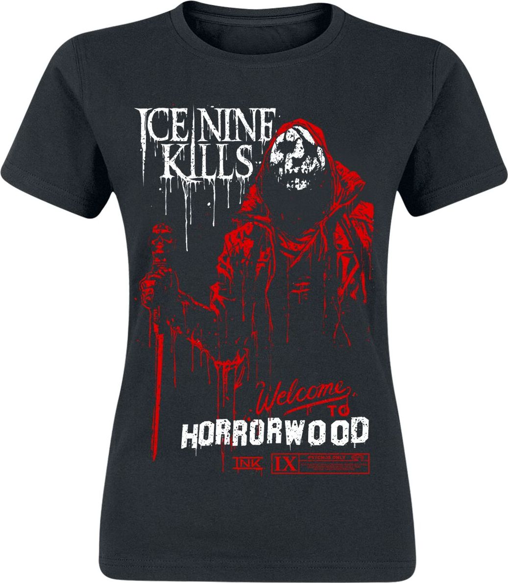 Ice Nine Kills Comic Silence Dámské tričko černá - RockTime.cz Ice Nine Kills Comic Silence Dámské tričko černá - RockTime.cz