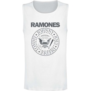 Ramones Crest Tank top bílá
