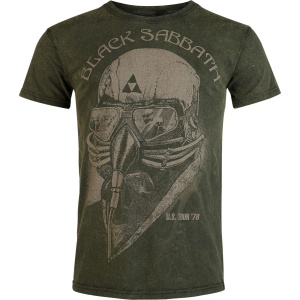 Black Sabbath US Tour 78 Tričko vícebarevný