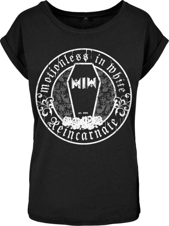 Motionless In White Crest Dámské tričko černá - RockTime.cz Motionless In White Crest Dámské tričko černá - RockTime.cz