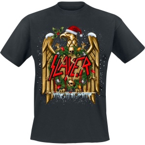 Slayer Holiday Eagle Tričko černá - RockTime.cz