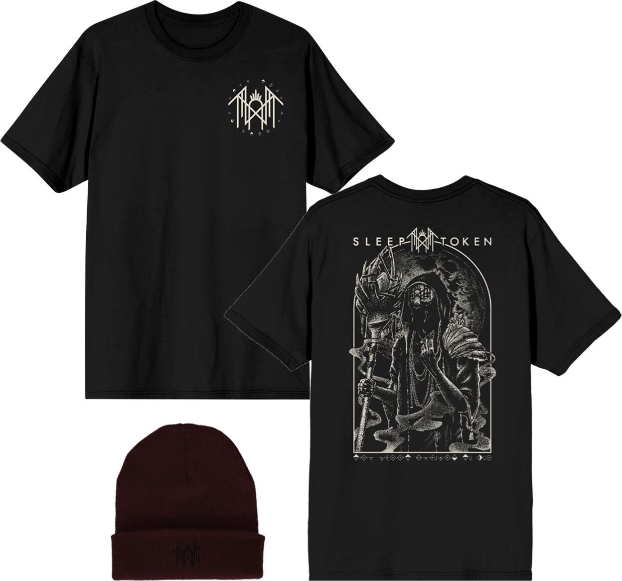 Sleep Token Fan Bundle Tričko černá - RockTime.cz Sleep Token Fan Bundle Tričko černá - RockTime.cz