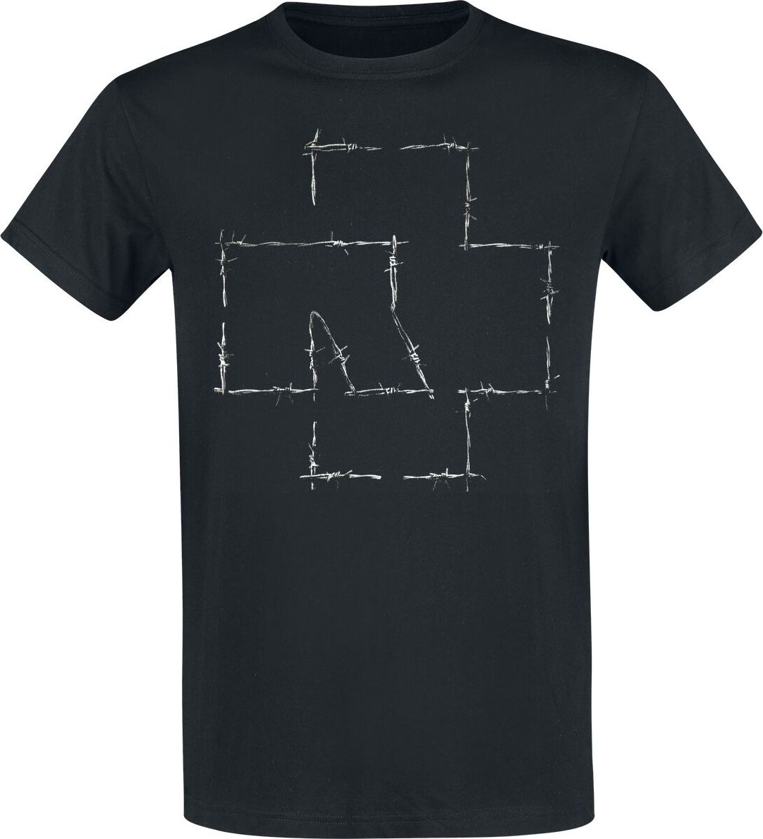 Rammstein Stacheldraht Tričko černá - RockTime.cz