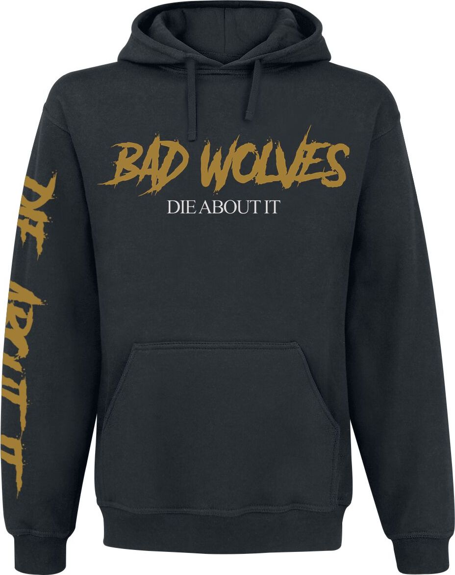 Bad Wolves Die About It Hoodie Mikina s kapucí černá - RockTime.cz