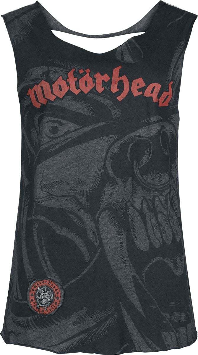 Motörhead EMP Signature Collection Dámský top tmavě šedá - RockTime.cz