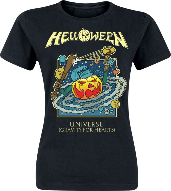Helloween Universe Dámské tričko černá - RockTime.cz