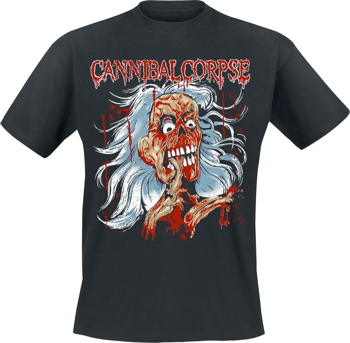 Cannibal Corpse Zombie Reissue Tričko černá - RockTime.cz