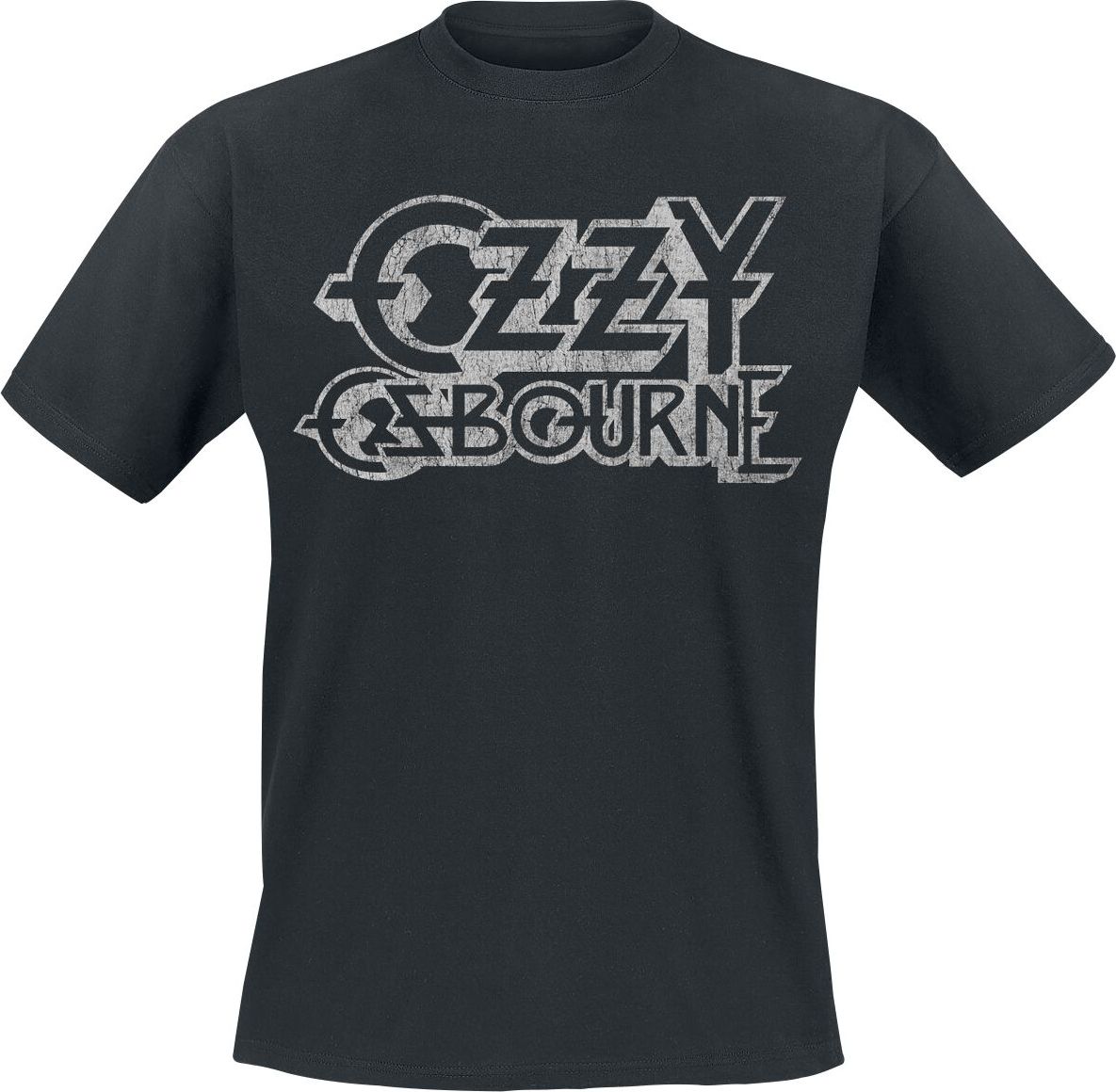 Ozzy Osbourne Vintage Logo Tričko černá - RockTime.cz