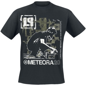 Linkin Park Drip Collage Tričko černá