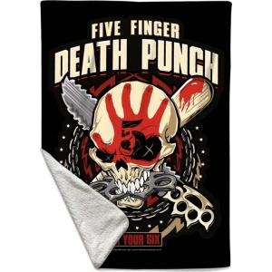 Five Finger Death Punch Got your six Flísová deka vícebarevný