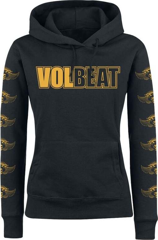 Volbeat God Of Angels Trust Dámská mikina s kapucí černá - RockTime.cz