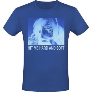 Eilish, Billie HMHAS Gradient Portrait Tričko modrá