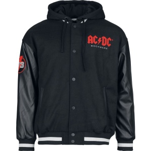 AC/DC EMP Signature Collection College bunda cerná/šedá