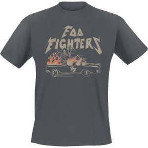 Foo Fighters Joyride Tričko charcoal - RockTime.cz