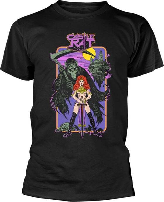 Castle Rat Now Is Forever Tričko černá - RockTime.cz