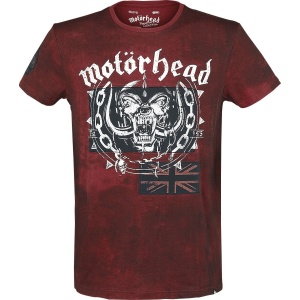 Motörhead EMP Signature Collection Tričko tmavě červená - RockTime.cz