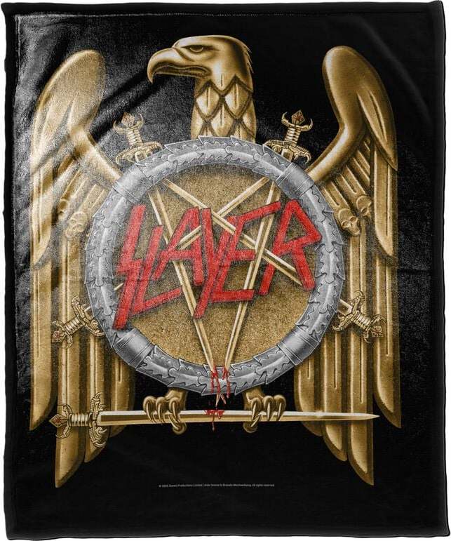 Slayer Golden Eagle Flísová deka vícebarevný - RockTime.cz